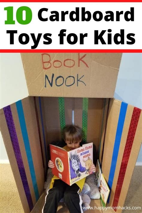 Diy Cardboard Toys For Kids Happy Mom Hacks