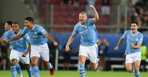 manchester city venció por penales al sevilla y se coronó campeón de la supercopa de europa