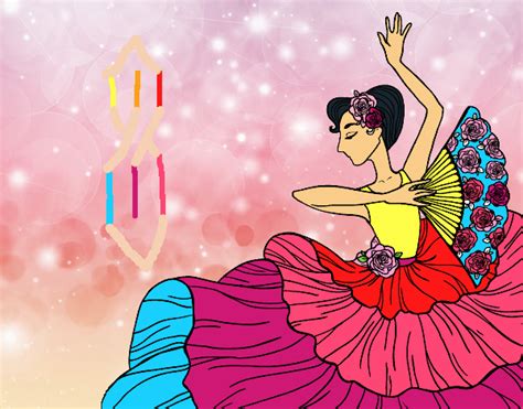 Maybe you would like to learn more about one of these? Dessin de Femme flamenco colorie par Membre non inscrit le ...