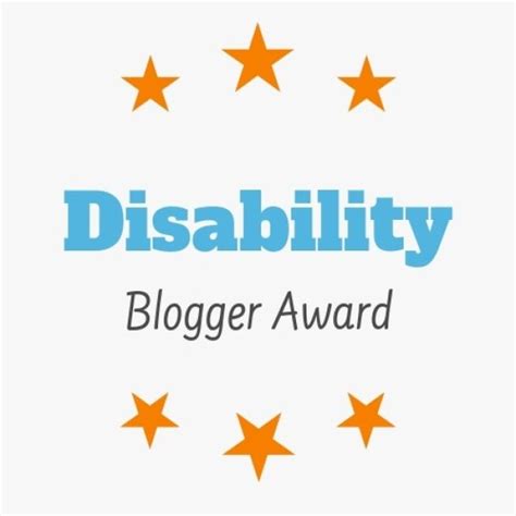 disability blogger award logo see jayne run