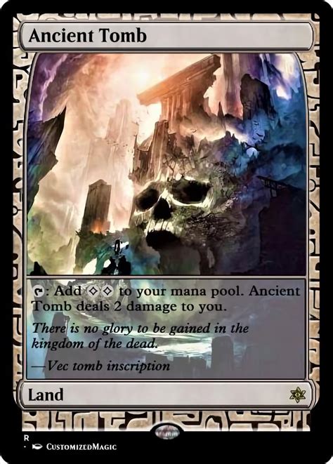 Ancient Tomb Customizedmtg Magic The Gathering Proxy Cards