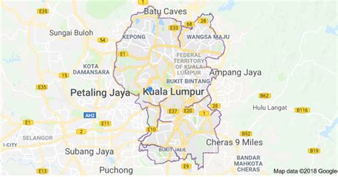 Maps Of Kuala Lumpur Malaysia Malayhem
