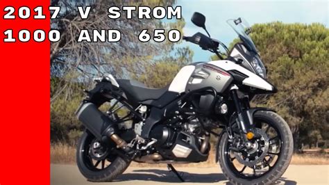 The 650 had abs and my 1000 does not. New 2017 Suzuki V Strom 1000 and V Strom 650 - YouTube