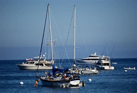 On Catalina Island Newport Beach Yachters Find A Cove To Call Home