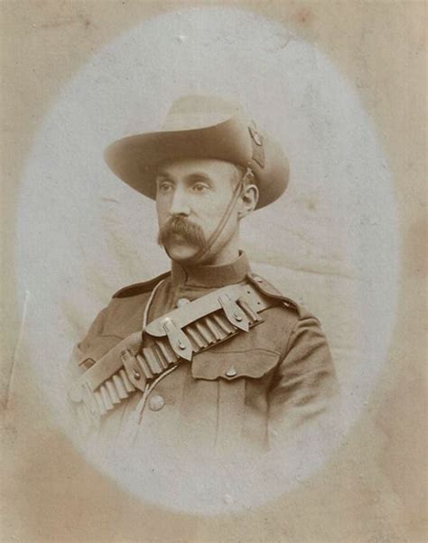Trooper Of The 19th Imperial Yeomanry Pagets Horse Wearing A Slouch