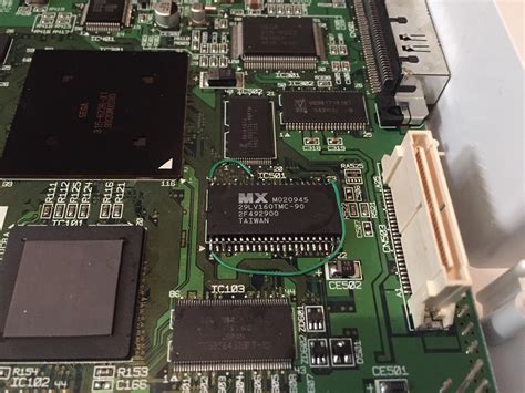 Did An Entire Chip Replacement With A Region Free Bios Dreamcast