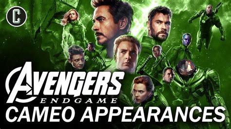 Every Avengers Endgame Cameo Appearance Youtube