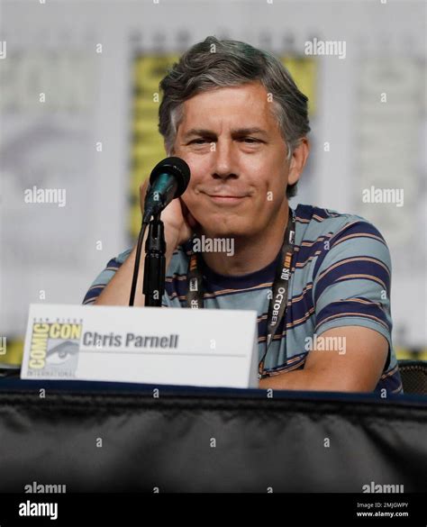 Chris Parnell Attends The Rick And Morty Panel On Day Two Of Comic