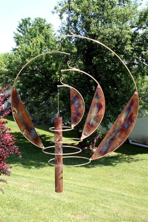Garden Art Outdoor Garden Sculpture Hanging Mobiles Adult Etsy
