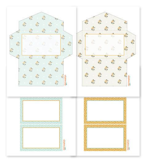 Printable 3x5 Envelopes And Cards I Should Be Mopping The Floor