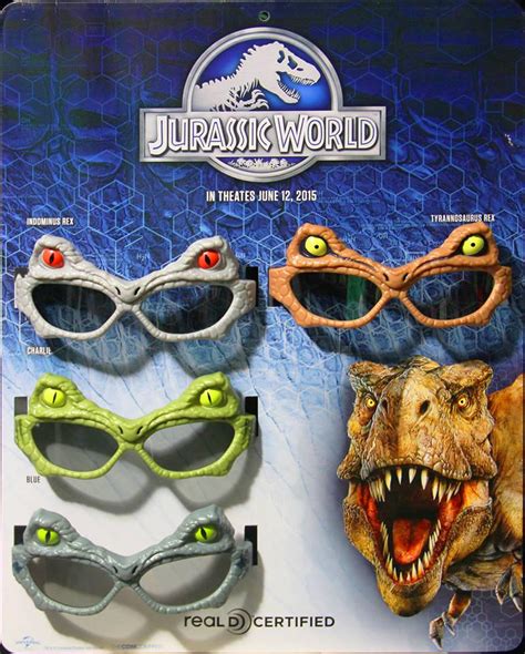 Jurassic World 3d Glasses By Thejpcollection On Deviantart