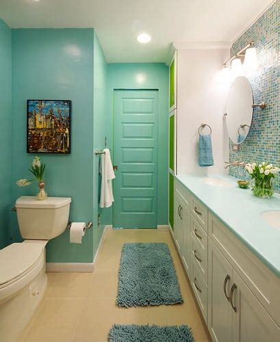 Offset them with white, black or neutral colors to add as a wall color is fine. How to Choose the Best Bathroom Color Ideas - Home Decor Help