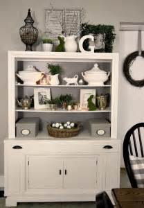 We love these antique vintage china cabinets & hutches upcycles. Love this white hutch. You can do anything and decorate ...