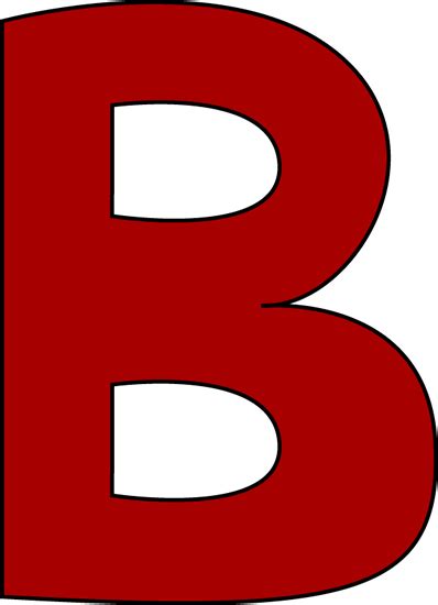 B Letters Clipart Best