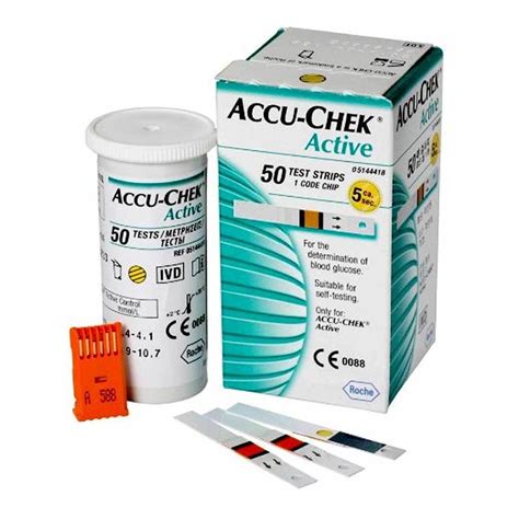 Производитель рош диабетс кеа гмбх. Accu-Chek Active test strips
