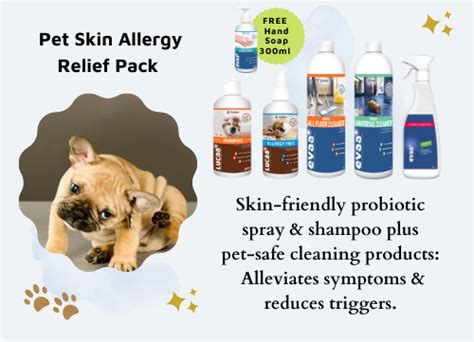 New Dog Skin Allergy Remedy Pack Free Hand Soap Ingenious Probiotics