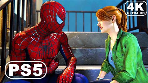 Spider Man Remastered Ps5 Spider Man And Mary Jane Save Aunt May