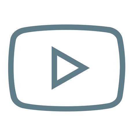 Youtube Play Button Logo Computer Icons Youtube Png Download 1600