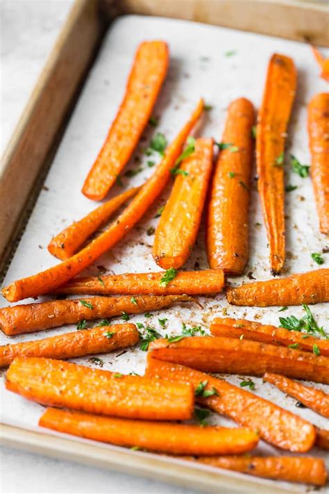 Best Easy Roasted Carrots A Fast And Easy Side Dish