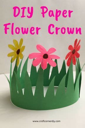 Or make thanksgiving garlands for kids with finger painted hands. This paper flower crown craft for kids makes a perfect ...