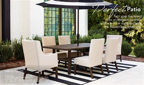 Check out our outdoor tablecloth with umbrella hole selection for the very best in unique or custom, handmade pieces from our table linens shops. Allen + roth Riverchase Rectangle Dining Table 40-in W x ...