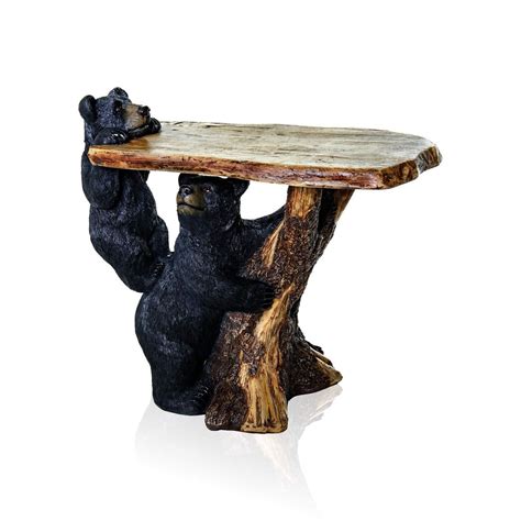 2020 popular 1 trends in home & garden, toys & hobbies, lights & lighting, home improvement with polar bear home decor and 1. Black Bear Coffee Table for Home Office - Bear Decoration ...