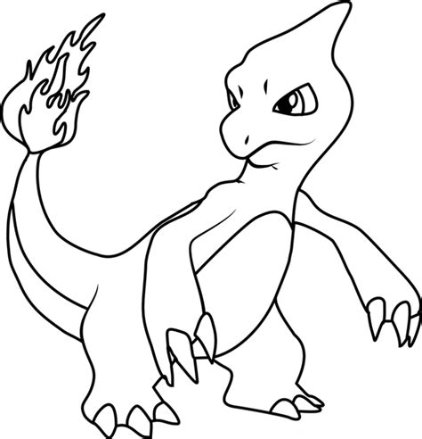 Pokemon coloring sheets coloring books cute coloring pages pokemon eevee evolutions pokemon drawings. Charmander Coloring Pages - Free Pokemon Coloring Pages
