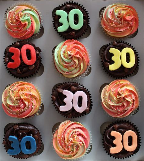 30th Birthday Cupcakes Heav Flickr