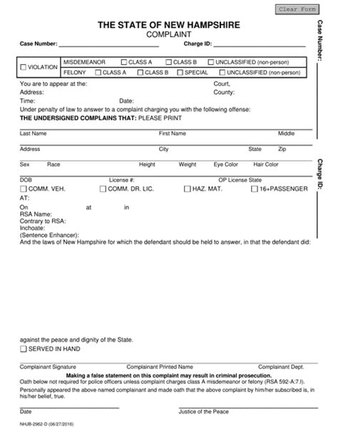 Form Nhjb 2962 D Fill Out Sign Online And Download Fillable Pdf New