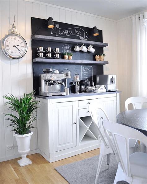 More kitchen coffee area ideas. 25 DIY Coffee Station Ideas You Need To Copy | HomeMydesign