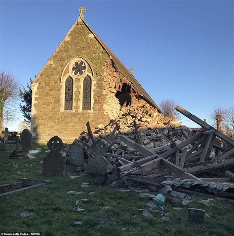 Church Tower Collapses To Reduce 150 Year Old Place Of Worship To