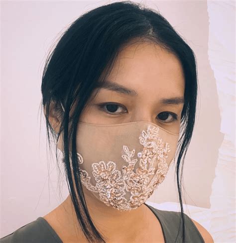 This Local Brand Has Created Lace Masks For Brides Perfect For Special