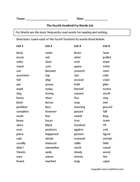 Vocabulary 6th Grade Pdf