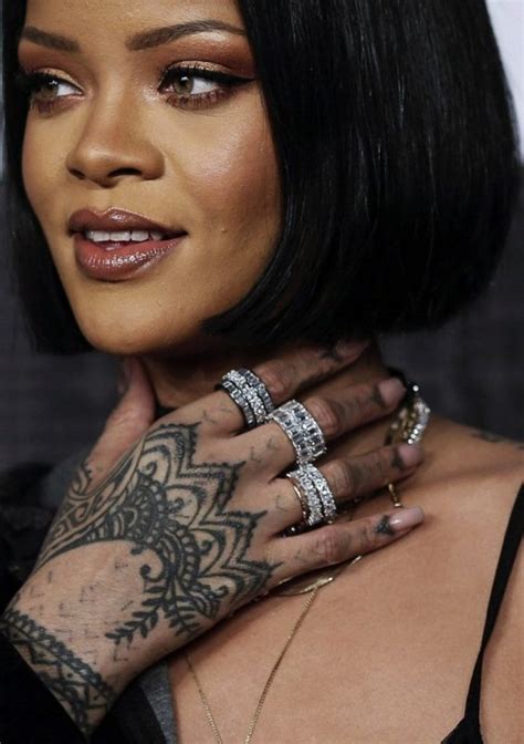 Rihannas Tattoo All About Tattoos