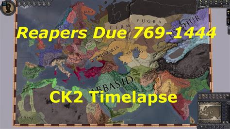 Crusader Kings 2 Reapers Due Timelapse 769 1444 Youtube