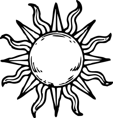 Sun drawing clipart - ClipArt Best - ClipArt Best | Sun tattoo designs, Sun tattoo, Sun drawing