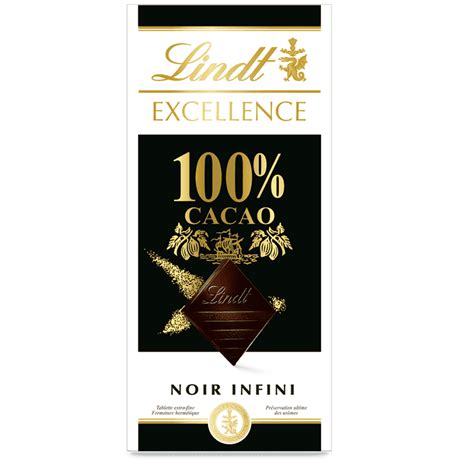 Excellence 100 Dark Chocolate Bar Lindt Chocolate