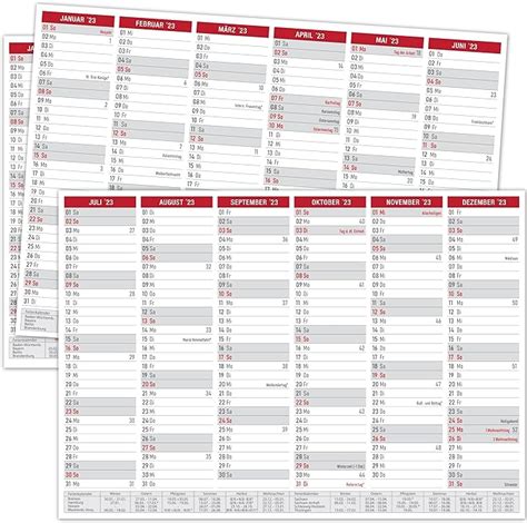 Tafelkalender 2023 A4 Kalender 2023 Mit Ferien And Feiertagen
