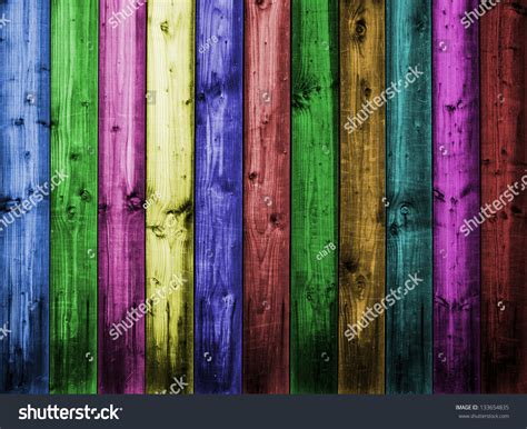 Colorful Wood Texture Wall Your Backgrounds Stock Photo Edit Now