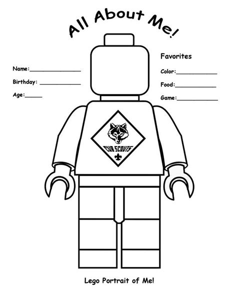 Lion Cub Scout Coloring Pages Coloring Pages