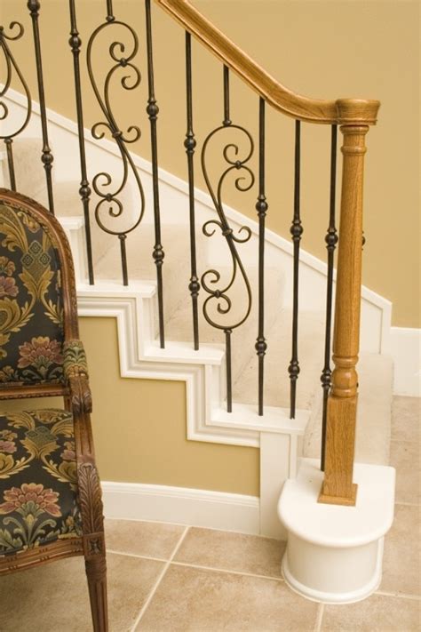Round Iron Balusters Stair Designs