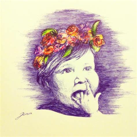 Flower Girl People Drawings Pictures Drawings Ideas For Kids Easy