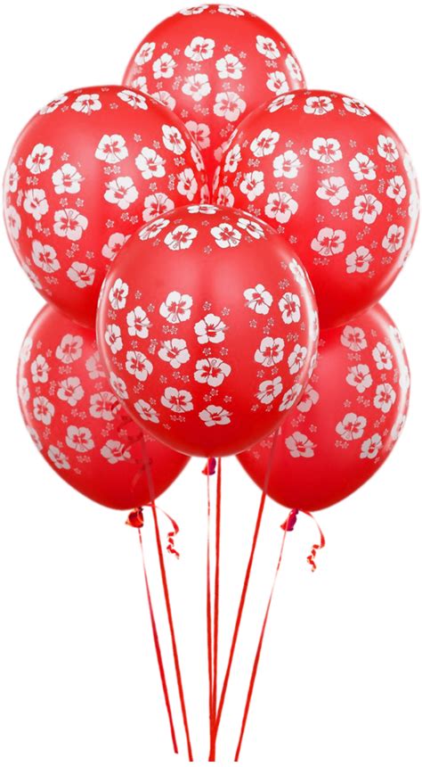 Download Balloon Birthday Balloons Transparent Red Free Transparent