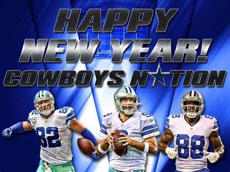 Happy New Year! | Dallas cowboys, Dallas cowboys football, Cowboys football