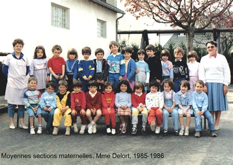 Photo De Classe Moyennes Sections Maternelles De 1985 ECOLE Copains