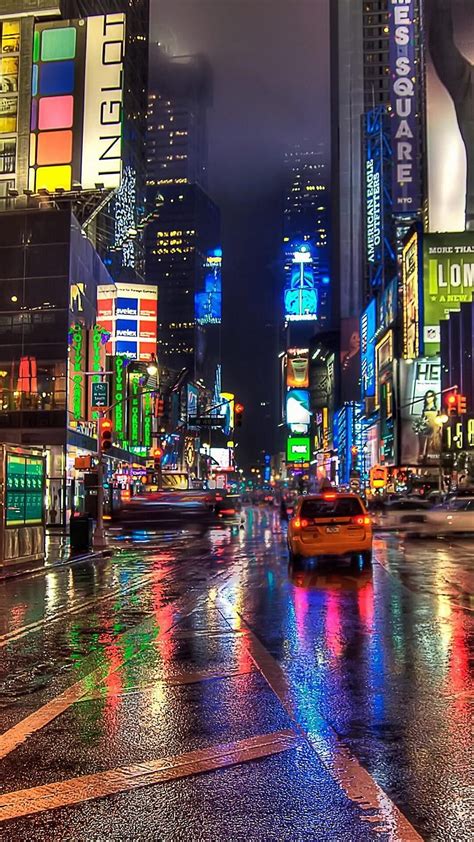 Beautiful New York Iphone Times Square Hd Phone Wallpaper Pxfuel