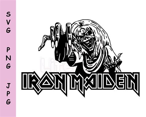 Iron Maiden Band Svg Heavy Metal Svg Rock Svg Diy Svg Png Etsy Uk