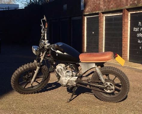 The ybr 125 is a very popular and cheap bike, also known as the factor 125. Yamaha YBR Custom 125 Brat Cafe Racer Street Tracker ...