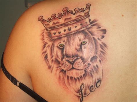 #personal #my art #leo tattoo #i have a rule where i gotta want something for at least a year before i get it #so. 100's of Leo Tattoo Design Ideas Pictures Gallery