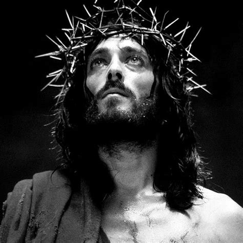 Jesús Cristo Robertpowell Blancoynegro Actor Rostro De Jesús